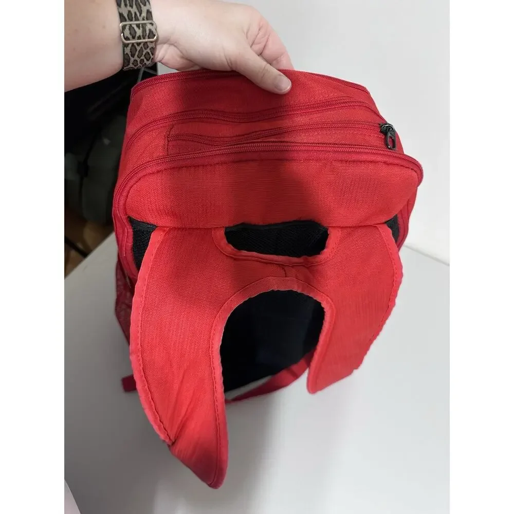 Nike Large Backpack Red and Black Excellent Used Condition